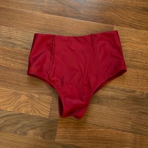Pole dance Shorts in Red
